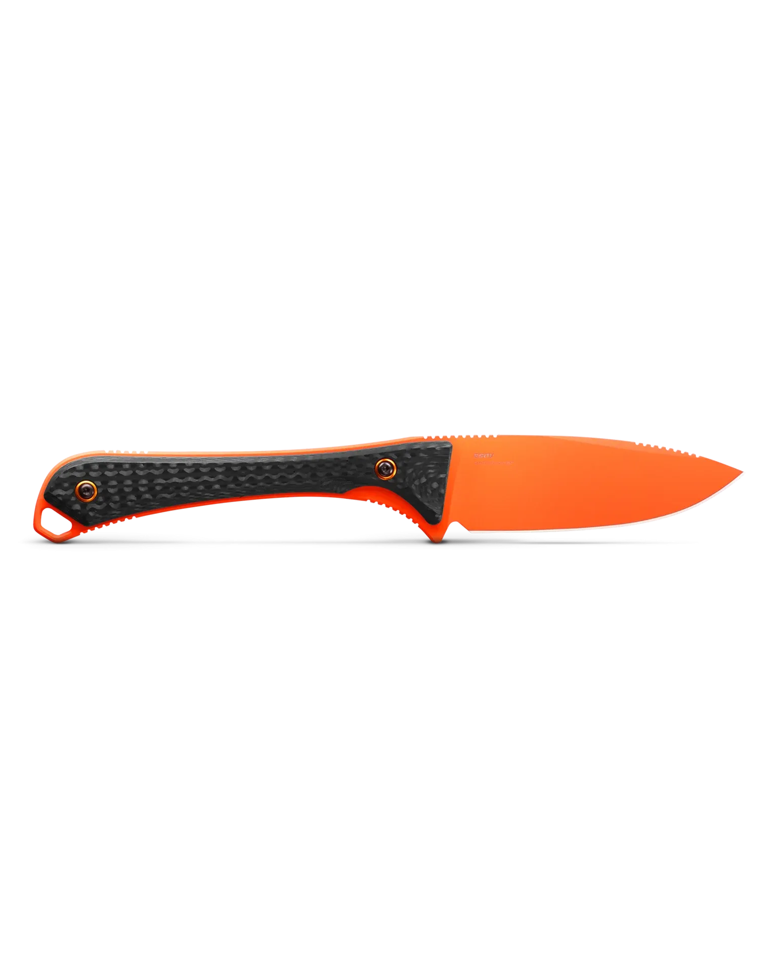Benchmade Altitude 3.08" Fixed Blade Carbon Fiber Handle Orange Cerakote CPM-S90V 15201OR Knife