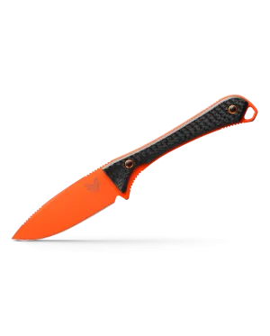 Benchmade Altitude 3.08" Fixed Blade Carbon Fiber Handle Orange Cerakote CPM-S90V 15201OR Knife