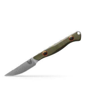 Benchmade Flyway OD Green 15700-01 OD Green G-10 Satin 2.7" Fixed Blade Knife