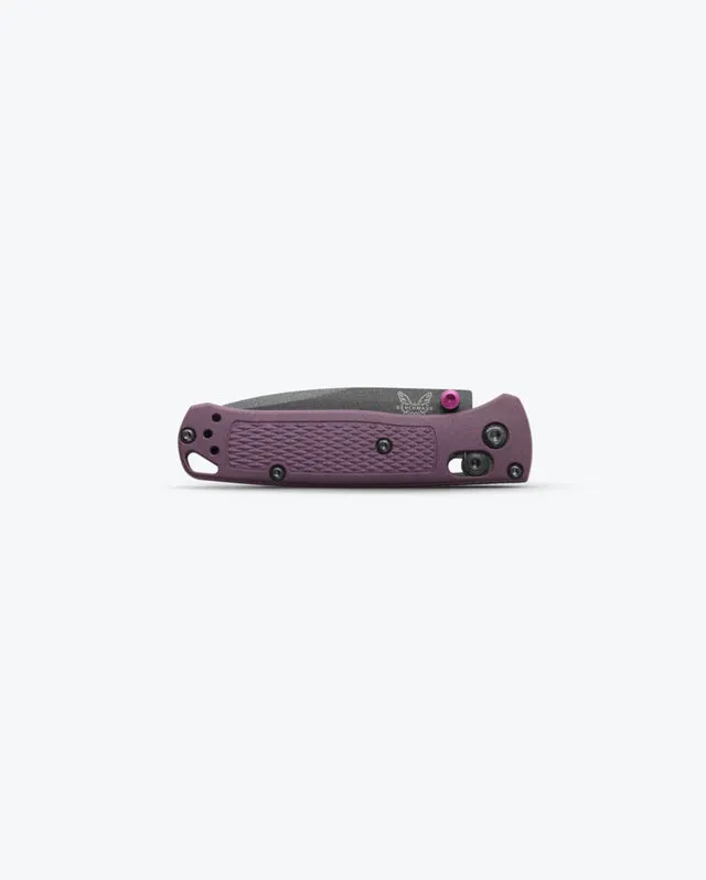 Benchmade Mini Bugout Dark Purple Grivory 2.82" Plain Edge Folding Pocket Knife (533GY-09)