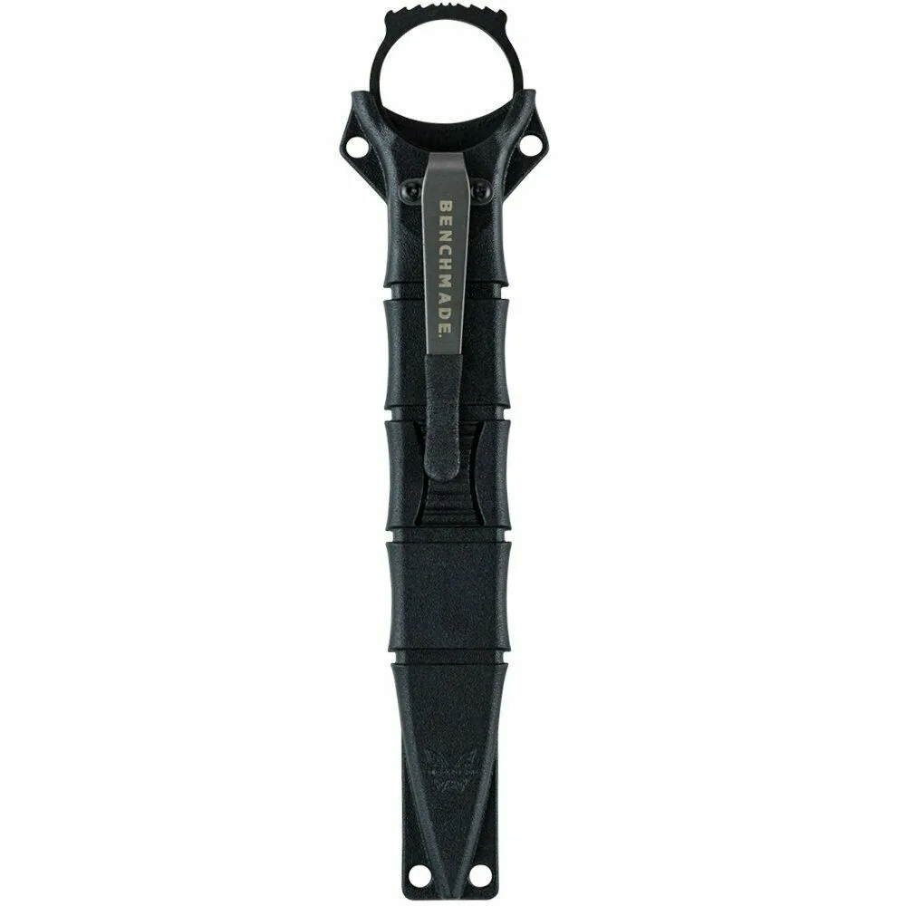 Benchmade SOCP 176BK Skelentonized Dagger with Black Sheath Fixed Blade Knife
