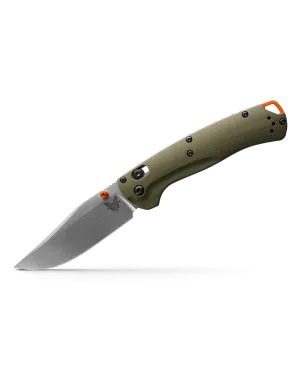 Benchmade Taggedout 15536 OD Green G10 3.5" S45VN Clip Point Plain Edge Pocket Knife