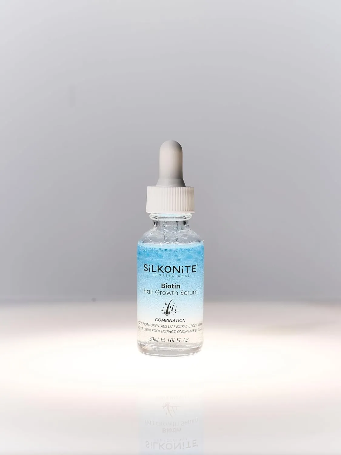 Biotin Hair Growth Serum – Hair Regrowth & Thickening Treatment for Men & Women, Anti Hair Loss, All Hair Types (30ml, Biotin)
