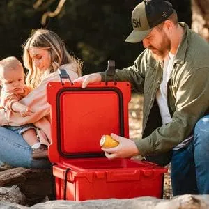 BISON COOLERS Rotomolded Cooler Extreme Engineered Durability with Hard Shell, Lid and Liner | Long Lasting Ice Chest with Double Insulated Walls | Made in The USA