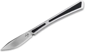 BÖKER PLUS® Scalpel - Neck Knife with Kydex sheath & ball chain - ixed D2 blade - Scalpel in all-steel construction - EDC Knife with epoxy handle inlay