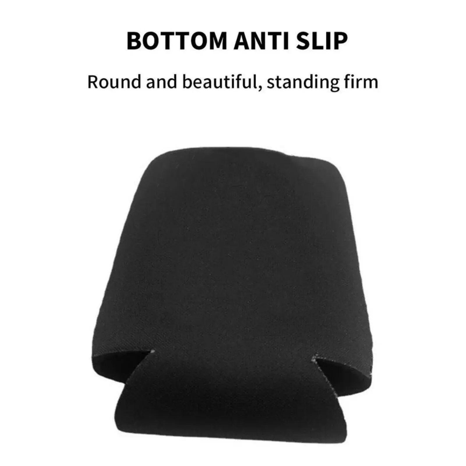 Black 50x Sleeve Sublimation Heat Transfer  Foldable Blank Cooler Holder