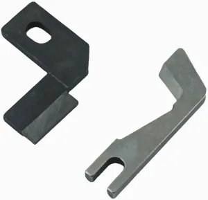 Blooy - #5020700407   #5020700620 Upper and Lower Blade Set Fits Bernina L450, L460, Feiyue FY-505, FY-515, FY-525 Sewing Machines Knife