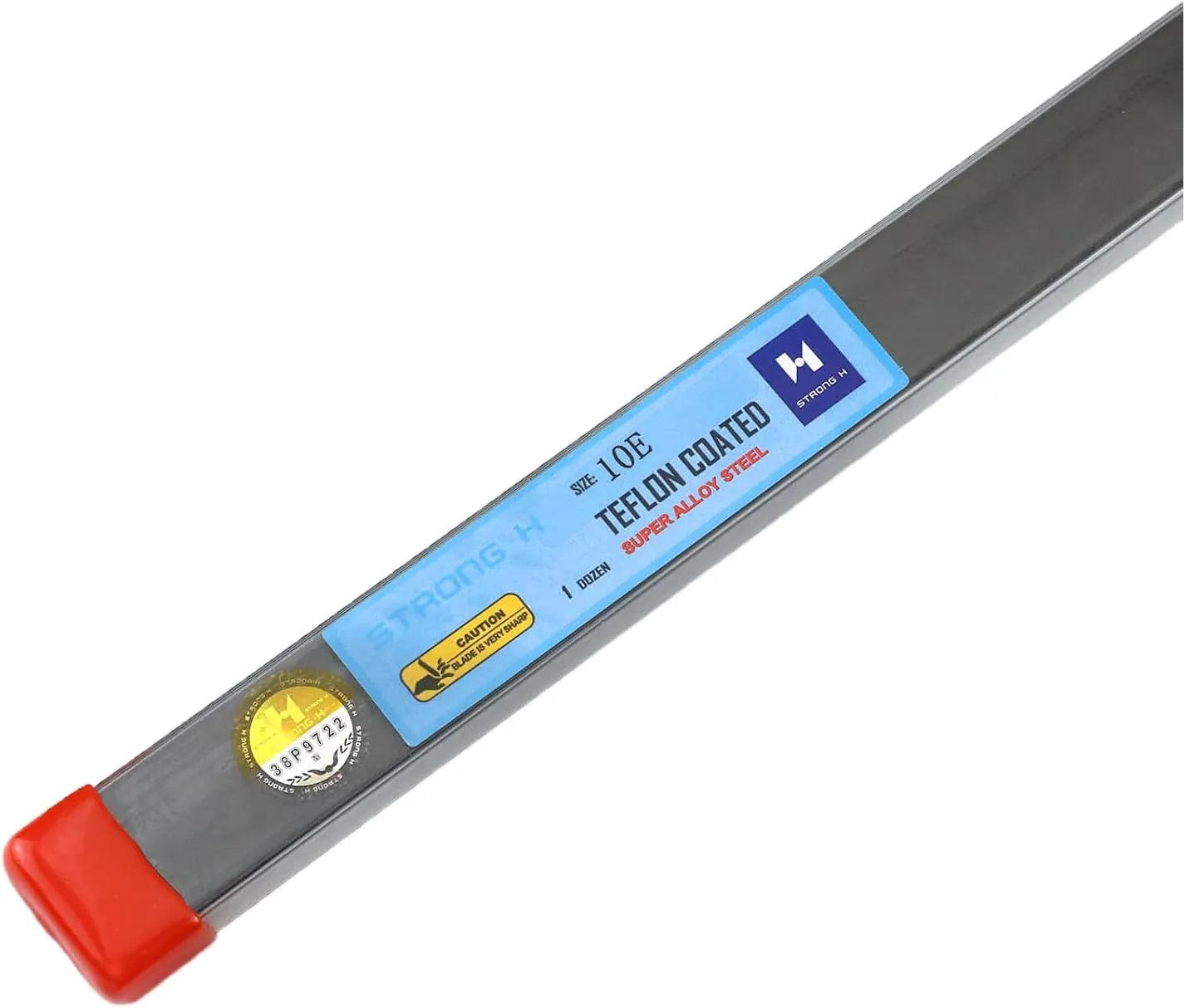 Blooy - 6'' / 8'' / 10'' / 12'' PTFE Coated Straight Blade for KM/Eastman/Dayang/Sulee Cutting Machines Heat Proof Fabric Cut Knife (10 inch)
