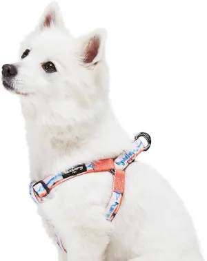 Blueberry Pet × Jackelyn Ho Step-in Mountain Climbing Fun Dog Harness, Chest Girth 26" - 39", Large, Adjustable Harnesses for Dogs