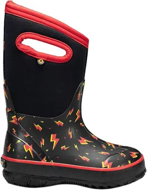 BOGS Unisex-Child Classic High Waterproof Insulated Rubber Neoprene Rain Boot
