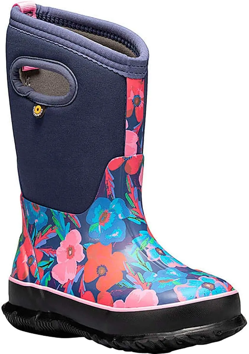 BOGS Unisex-Child Classic High Waterproof Insulated Rubber Neoprene Rain Boot