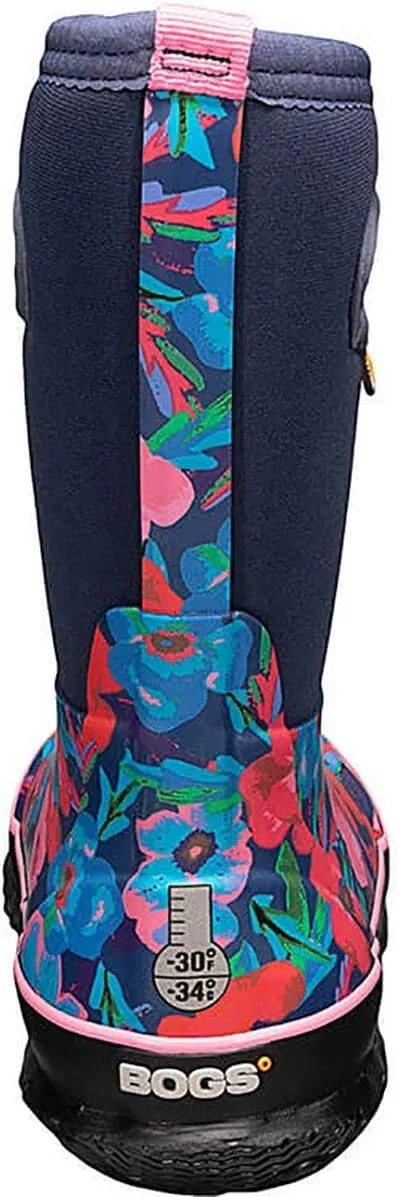 BOGS Unisex-Child Classic High Waterproof Insulated Rubber Neoprene Rain Boot