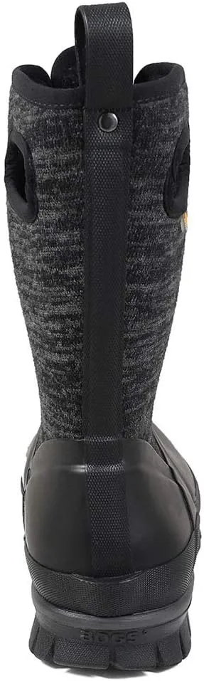 BOGS Women's Crandall Lace Knit Waterproof Insulated Winter Snow Boot