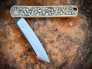Boker Zenshin brass handle