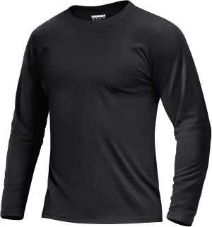 Boladeci Men's UPF 80  Sun Shirts Long Sleeve Lightweight UV Protection SPF Shirts Rash Guard Swim T-Shirts