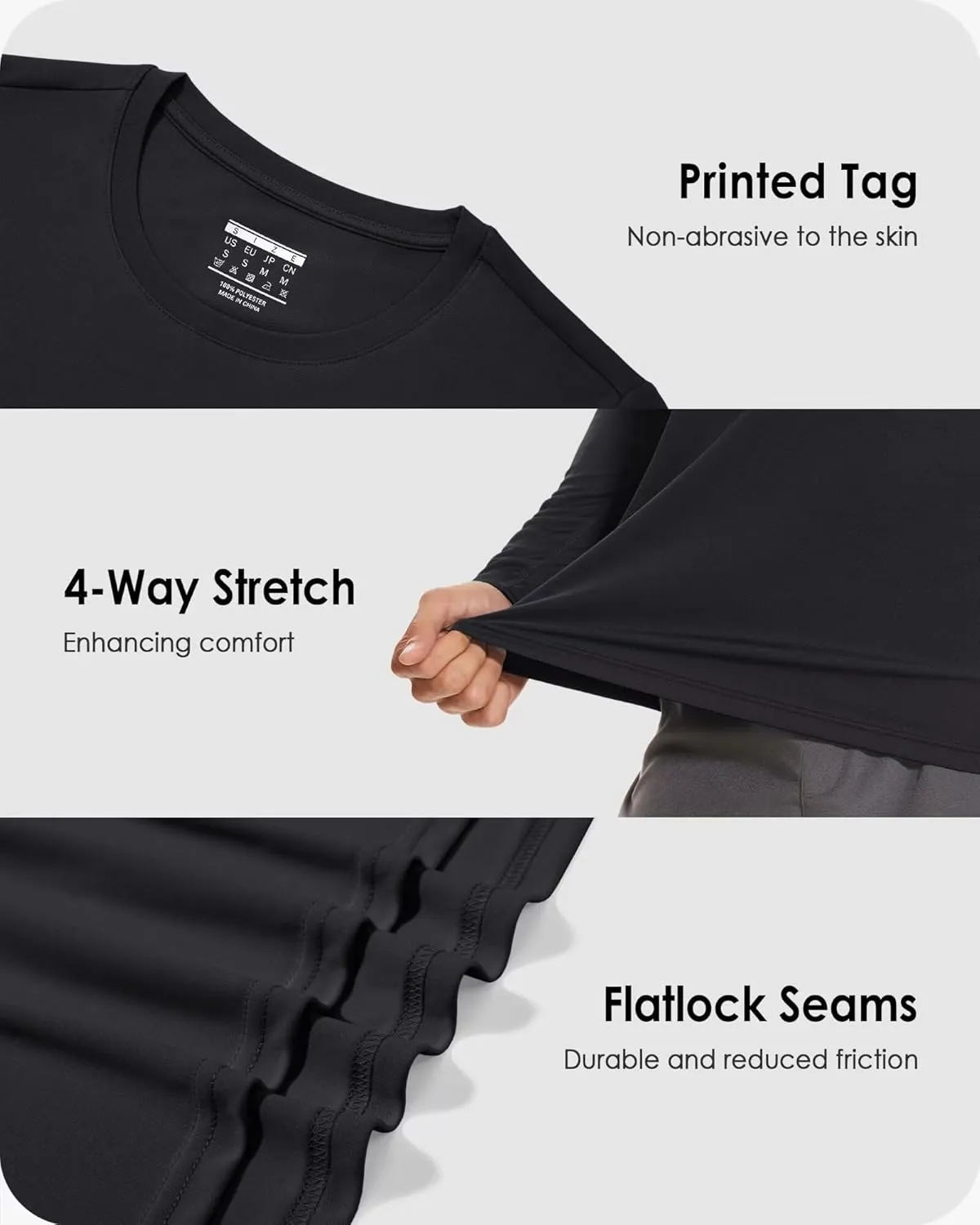 Boladeci Men's UPF 80  Sun Shirts Long Sleeve Lightweight UV Protection SPF Shirts Rash Guard Swim T-Shirts