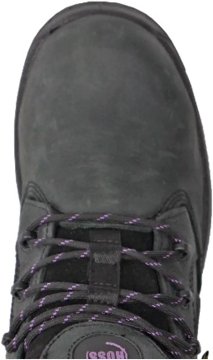 Boot Women's Lacy Met Guard Black Safety Toe Waterproof Work Non-Metallic