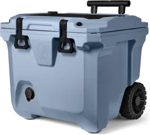 BrüMate BrüTank Wheeled Hard Cooler with Built-in Drink Dispenser Tank and Tap | Perfect for Beach, Tailgating, Drinks, Camping, Sports Games, Parties and More
