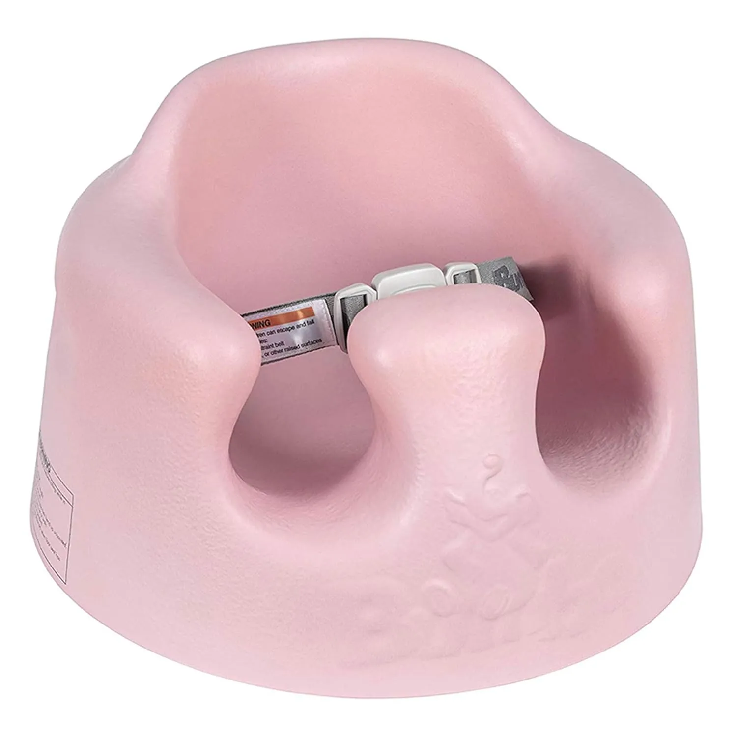 Bumbo Infant Floor Seat Baby Sit Up Chair and Sitting Support for 3 to 12 Months Old with 3 Point Adjustable Safety Strap, 2 Pack, Cradle Pink