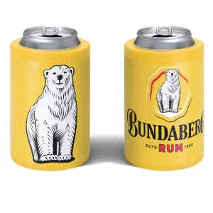 Bundaberg Rum Stainless Steel Insulated Can Cooler - Yellow