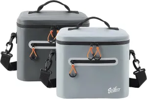 Bundle Sale! 2Pack 16 CAN Soft-Sided Cooler Bag Portable Ice Chest Box Insulated Cooler for Lunch, Beach, Drink, Beverage, Travel, Camping, Picnic