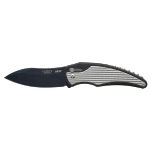 CAMILLUS Heat 8" Durable Lightweight Rust&Corrosion-Resistant AUS-8 Stainless Steel Everyday Carry Folding Pocket Knife with Robo-Assisted Launch Technology