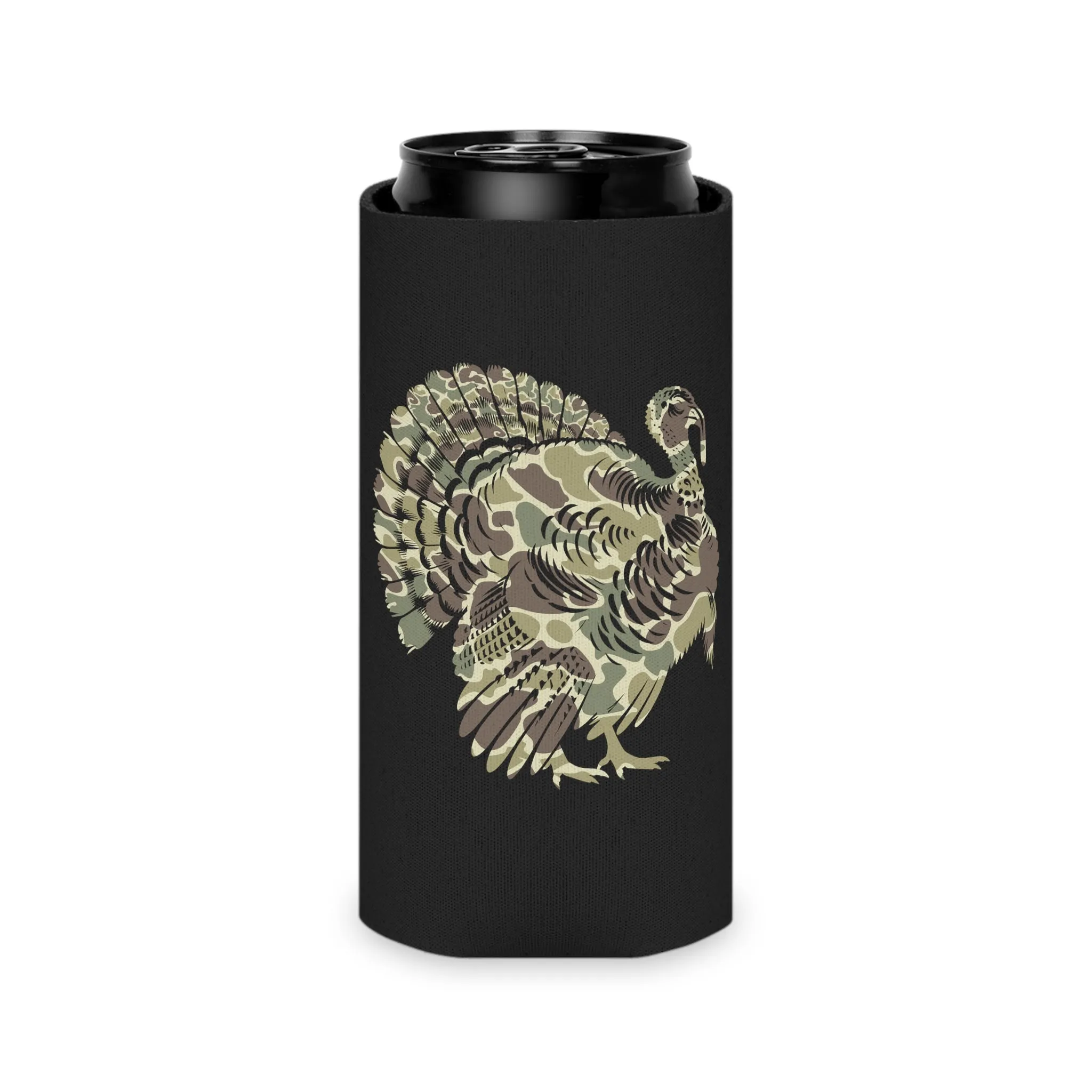 Camo Turkey Can Cooler