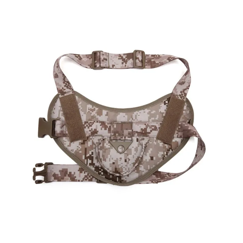 Camouflage Tactical Military Dog Harness