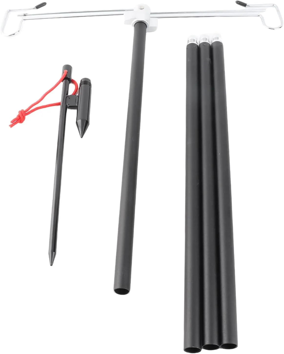 Camping Lantern Stand, Tall Collapsible Camping Lantern Stand Pole Portable Lamp Poles for Camping Tables Outdoor Picnic Fishing