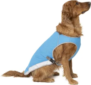 Canada Pooch Dog Cooling Vest - Evaporative Cooling Vest for Dogs with Breathable Mesh Material & Reflective Lining, Adjustable Dog Cooling Vest (32 (31-33" Back Length), Aqua)