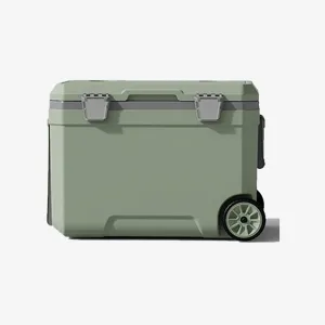 Car Camping Coolers for Bentley Eight/Mark VI/Mulsanne/R Type/T-Series/Turbo R, Waterproof Portable Cooler, Leak Proof Picnic Insulated Bag, Ultra-Light Premium Ice Chest Box,A-Green-45L