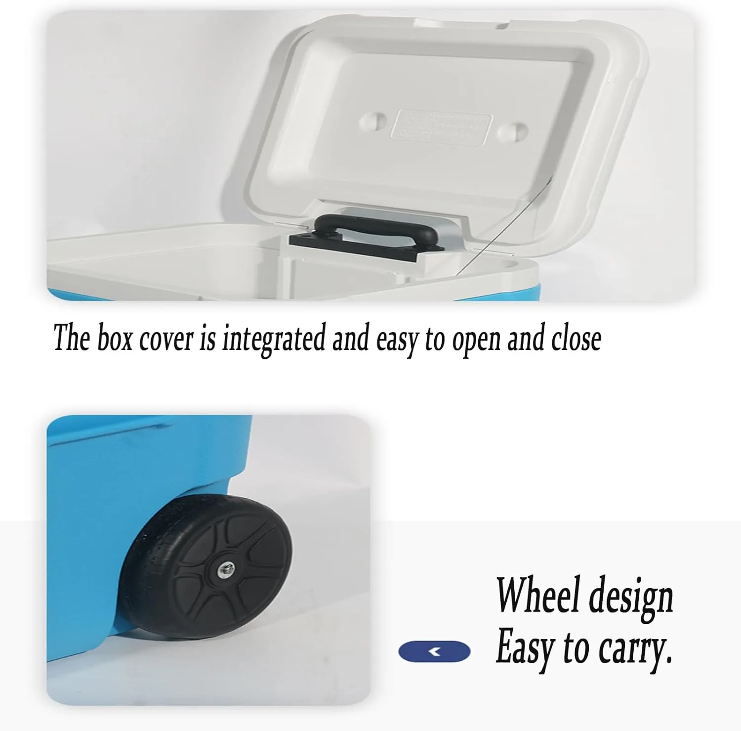 Car Camping Coolers for Cadillac Celestiq/Concept/CT4/CT5/CT6/Escalade/XT5/XT6/BLS, Leak Proof Cooler, Portable Lightweight Ice Chest Box, Compartments Waterproof Insulated Bag,B-Brown