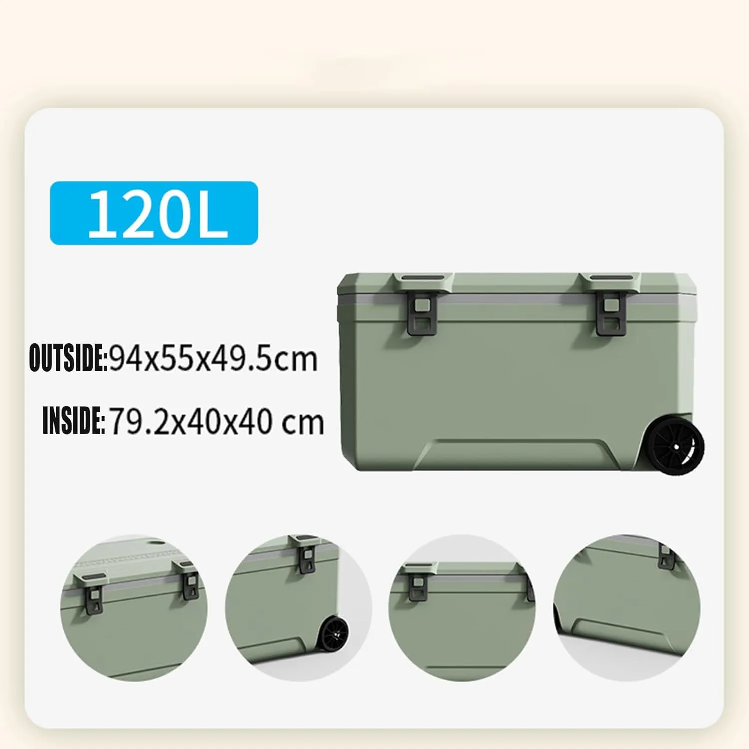 Car Camping Coolers for Cadillac Celestiq/Concept/CT4/CT5/CT6/Escalade/XT5/XT6/BLS, Waterproof Portable Cooler, Leak Proof Picnic Insulated Bag, Ultra-Light Premium Ice Chest Box