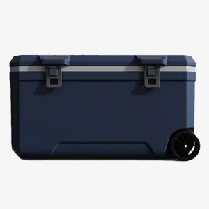 Car Camping Coolers for Chevrolet Spark Nueva Generación/Tracker, Waterproof Portable Cooler, Leak Proof Picnic Insulated Bag, Ultra-Light Premium Ice Chest Box,C-Blue-120L