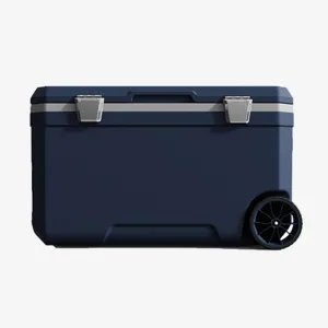 Car Camping Coolers for Jaguar XE/XF/E-Type/Mark 2/Mark X/S-Type/X-Type/XJ/XJS, Waterproof Portable Cooler, Leak Proof Picnic Insulated Bag, Ultra-Light Premium Ice Chest Box,C-Blue-70L