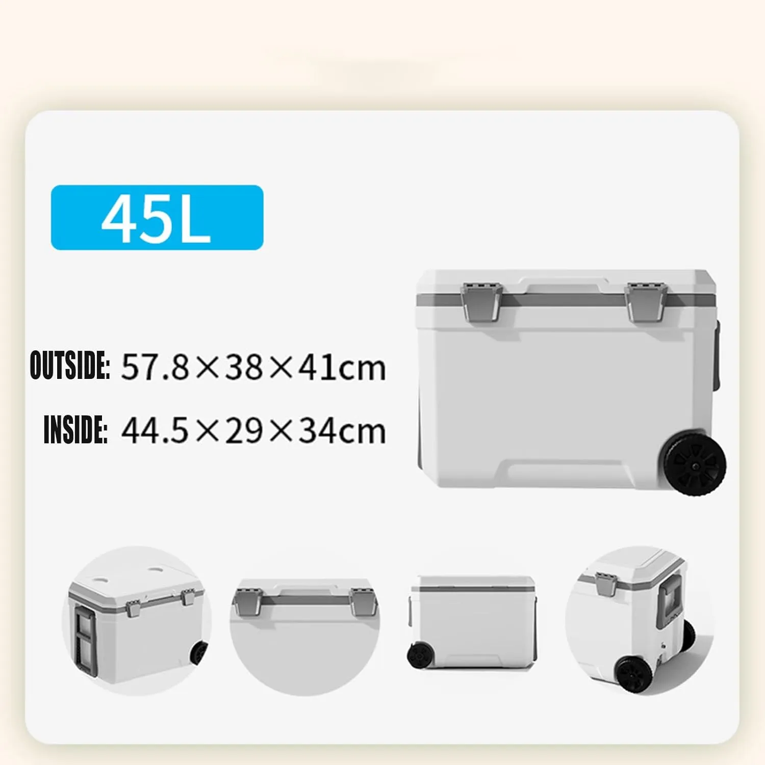 Car Camping Coolers for Mercedes-Benz CLK-Class/GLK-Class/M-Class/SLK-Class/X-Class, Waterproof Portable Cooler, Leak Proof Picnic Insulated Bag, Ultra-Light Premium Ice Chest Box