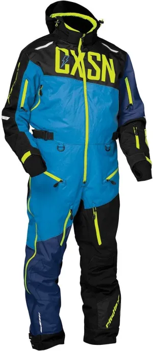 Castle X Men's Freedom G3 Monosuit (Process Blue/Navy/Hi-Vis - X-Large)