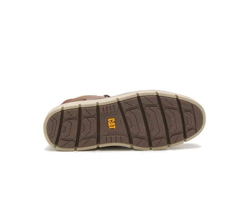 Caterpillar Men's Covert Mid Waterproof Boot Leather Brown