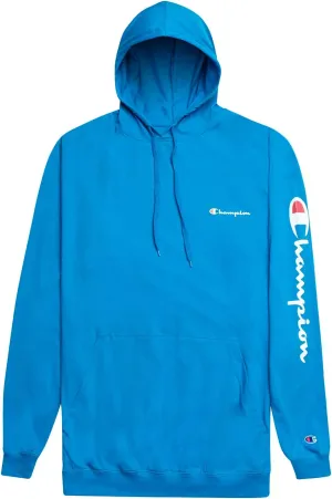 Champion Lightweight Hoodie Big and Tall - Men Pullover Jersey Hoodie Sweatshirt