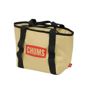 CHUMS Logo Soft Cooler Mini Tote - Beige