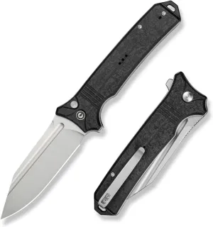 CIVIVI Neurohaptic Pocket Knife for EDC, Folding Knife with 3.74'' Nitro-V Blade G10 Handle, Reversible Clip, Gift for Men Women C23080-2