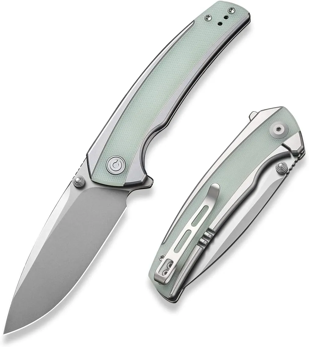 CIVIVI Teraxe Pocket Knife for EDC, 3.48-in Nitro-V Blade