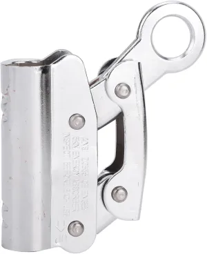 Climbing Ascender Fall Protection Belay Device Climbing Rope Grab Alloy Steel Climbing Anti Fall Self Locking Aerial Working Safety Rope Anti Drop Protection Tool