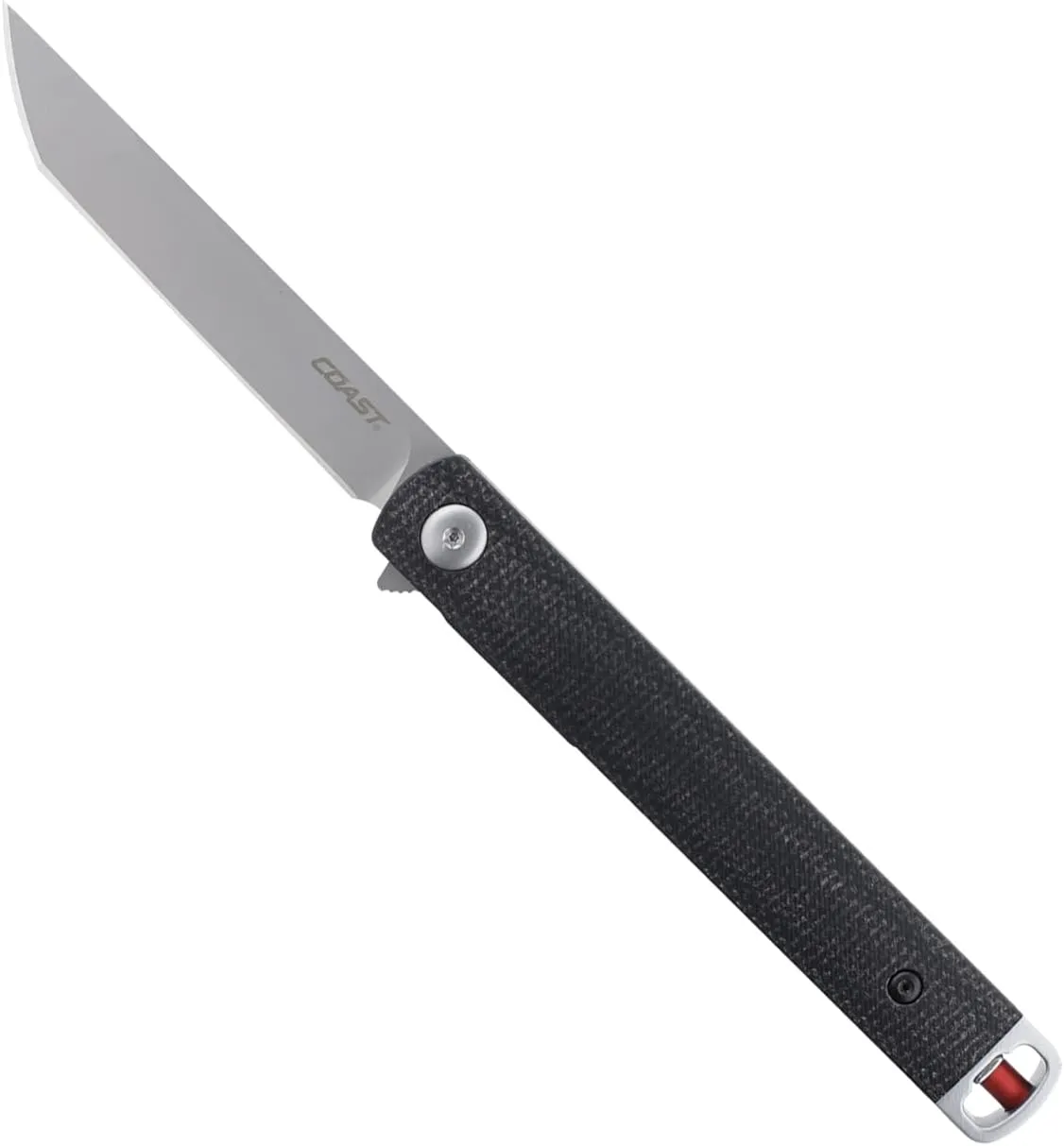 Coast Founder's Collection SELECT Gentleman's EDC Folding Pocketknife, Tanto Blade