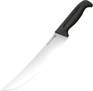 Cold Steel 10" Scimitar Knife | Durable German 4116 Stainless Steel Fixed Blade Knife with Ergonomic Kray-Ex Handle | Precision Cutting Tool for Chefs, Butchers & Outdoor Use | Commercial Series