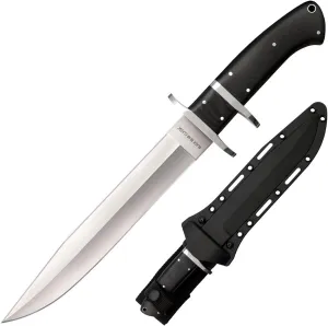 Cold Steel Black Bear Classic 8.25" VG-10 San Mai III Clip-Point Blade 5" G-10 Handle Fixed Blade Knife w/Secure-Ex Sheath