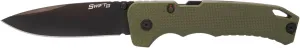 Cold Steel Swift III 4" M4 Steel Drop Point Blade G10 Handle Everyday Carry Outdoor Hunting Tactical Resistant Folding Pocket Knife with Atlas Lock, Belt Clip & Ambidextrous Pocket