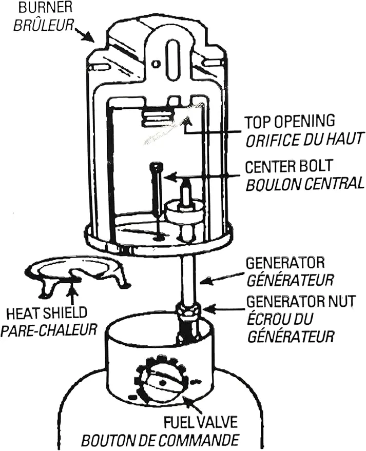 Coleman 3000005095 Kerosene Lantern Fuel Generator