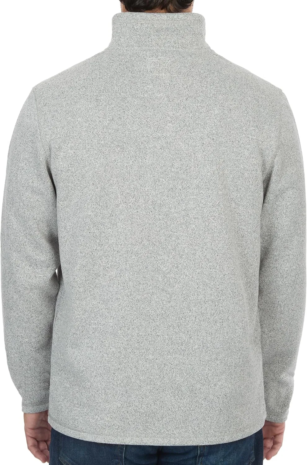 Coleman Men's Lightweight 1/4 Zip Sweater Fleece with Sherpa Collar - Comfortable Quarter Zip Design for Everyday Wear