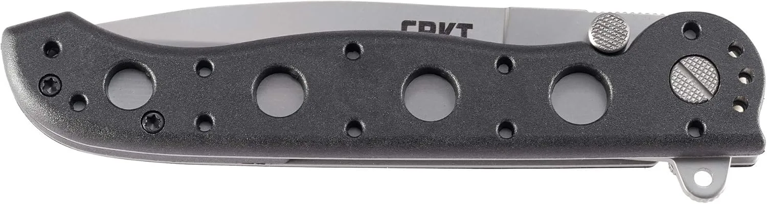 COLUMBIA RIVER KNIFE & TOOL CRKT M16-03Z EDC Folding Pocket Knife: Everyday Carry, Satin Blade, Automated Liner Safety, Nylon Handle, Reversible Pocket Clip